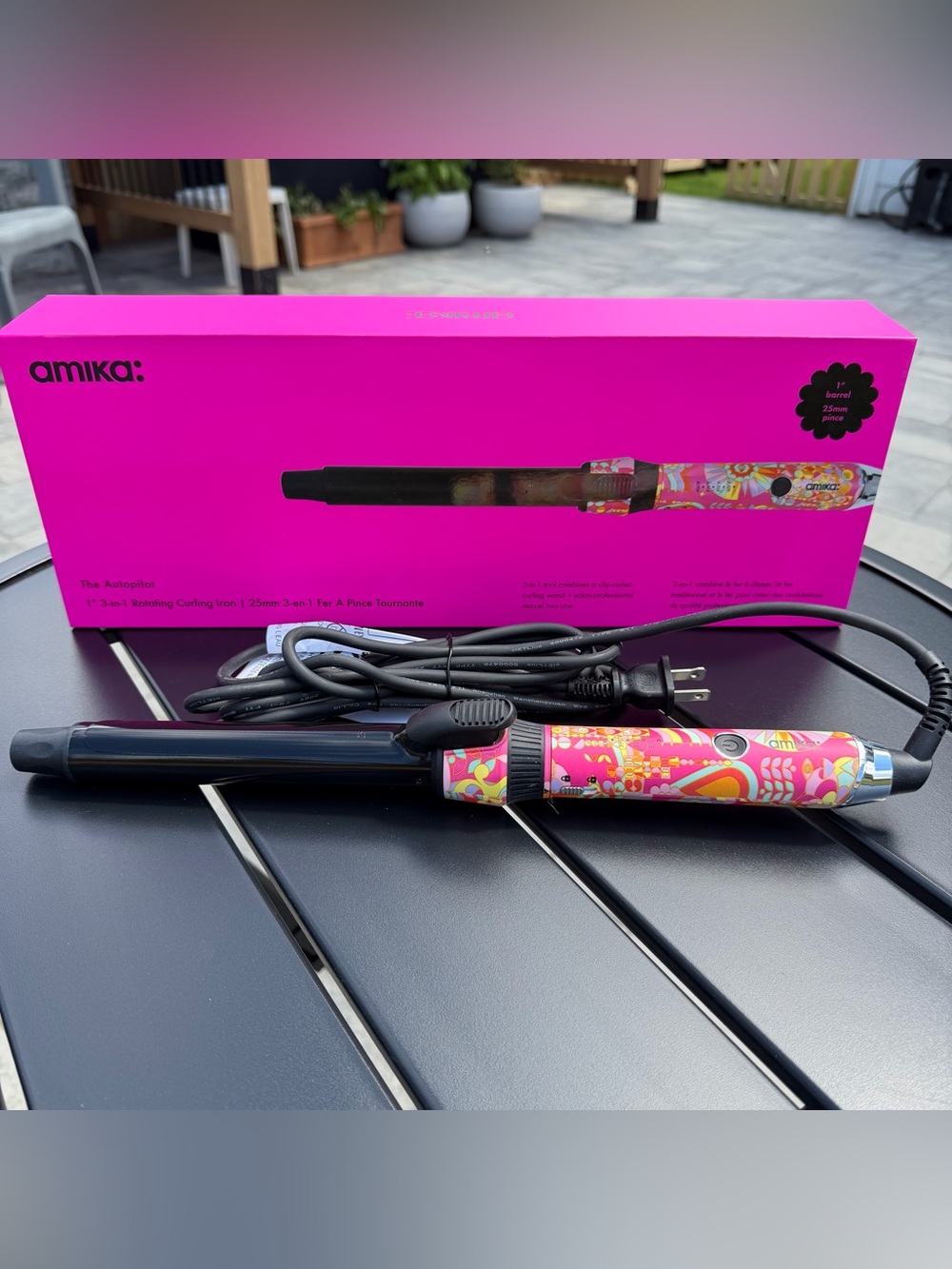 Amika The Autopilot 3-in-1 Rotating Curling Iron - NIB NEW RARE Retired Item